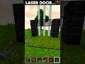 Build the ULTIMATE Security Entrance in Minecraft! 🚨 #shorts #viral #minecraftbuilding