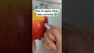 How To Apply Sticky Tabs Correctly