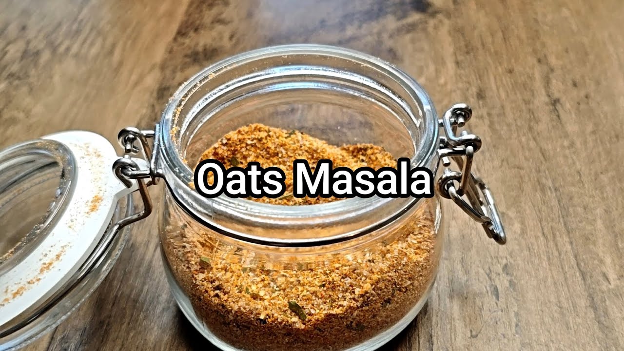 Healthy Oats Masala Powder | Mild & Homemade