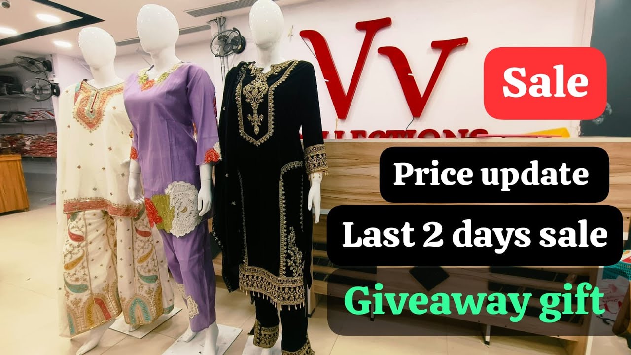 Price Update | Sale Last 2 Days | 1200 k 3 | 1000 k 2 | Gowns | Suits | VV Collections | Mehdipatnam