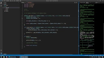 Operaciones a nivel de bits con AND y OR  con C/C++