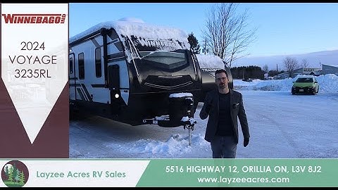 2024 Winnebago Voyage 3235RL Better Then Steven Seagal in Hard to Kill - Layzee Acres RV Sales