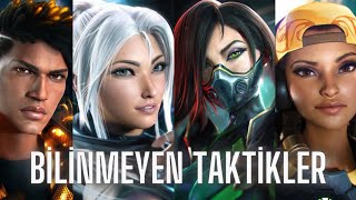 Pek Bi̇li̇nmeyen 10 Takti̇k Raki̇bi̇ni̇ Şaşirt Valorant