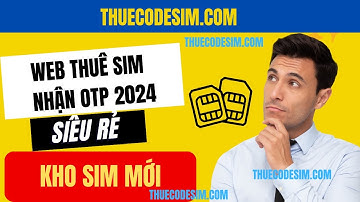 🟢 Web Thuê Sim Nhận Mã OTP - SMS online 2024 Uy Tín Nhất Hiện Nay Thuecodesim