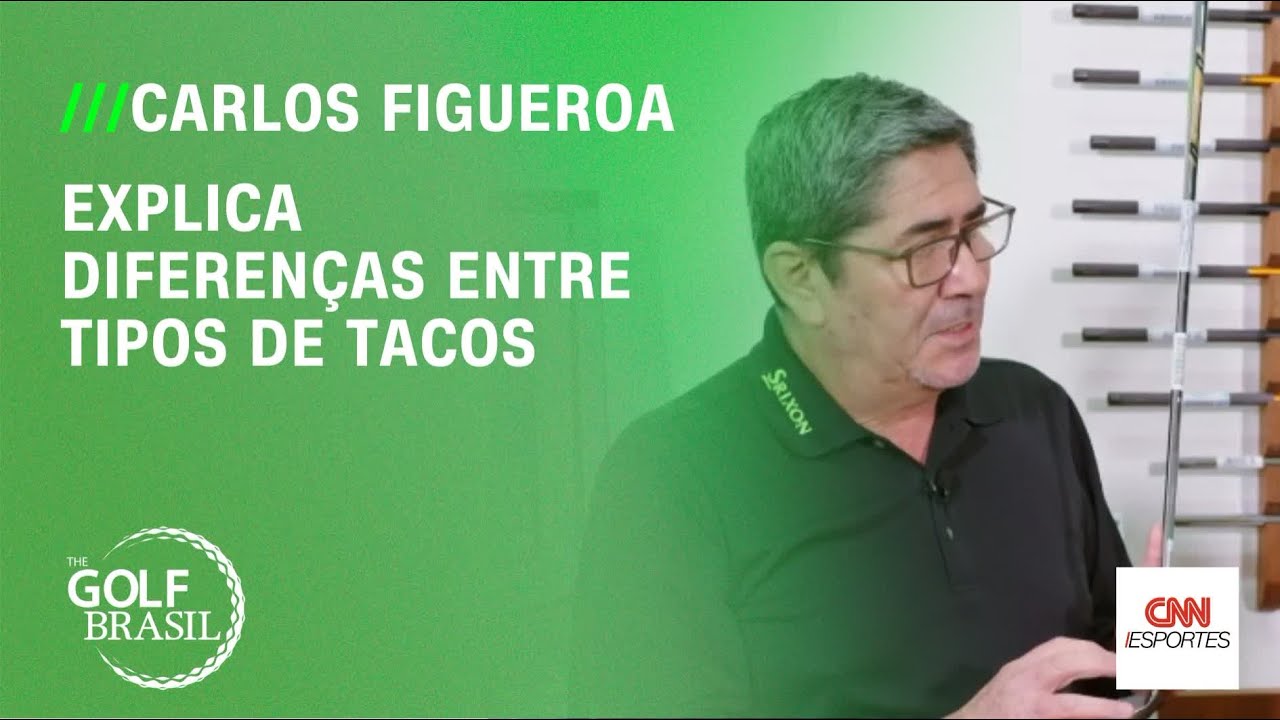 Carlos Figueroa explica diferenças entre tipos de tacos | THE GOLF BRASIL