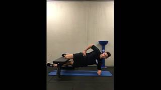 Adductor Side Plank - Knee Isometric Hold