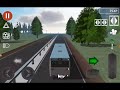 Public Transport Simulator: поездка на голубом пригородном автобусе.(марш.347).(Часть 1).