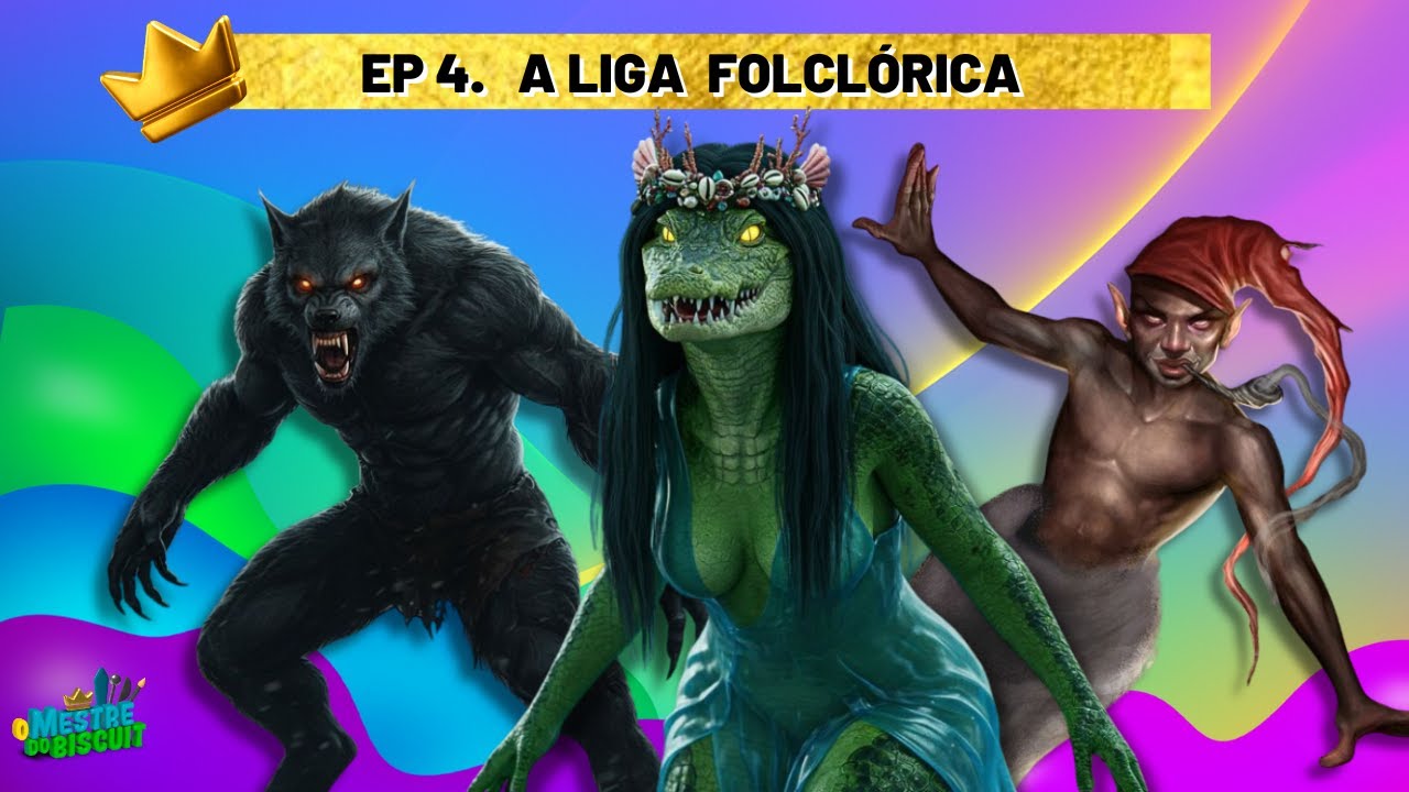 EP.4 O Mestre do Biscuit: A LIGA FOLCLÓRICA - Feat ‪@aulinhasdapaixao E @Bi.biscuit