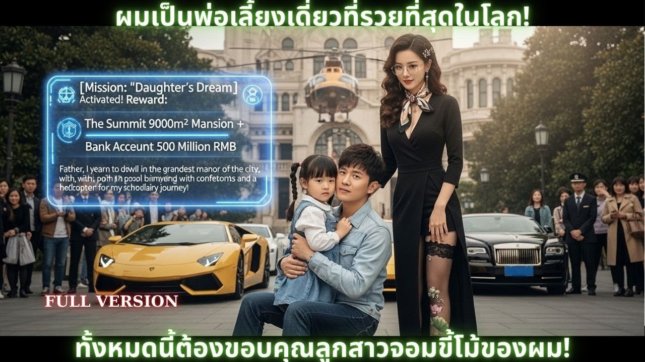 [ซีรีส์จีน] ผมเป็นพ่อเลี้ยงเดี่ยวที่รวยที่สุดในโลก! ทั้งหมดนี้ต้องขอบคุณลูกสาวจอมขี้โม้ของผม!