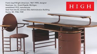This Frank Lloyd Wright Desk is an Example of His Innovative Designs Wealth