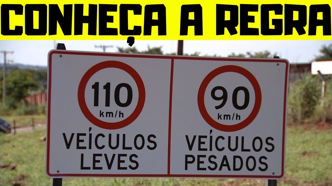 SINALIZAÇÃO PELO PESO DO VEÍCULO? SAIBA AGORA - YouTube