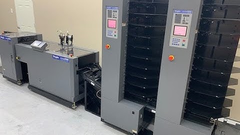 DUPLO 5000 TWIN TOWER BOOKLET SYSTEM by LCE Graphics