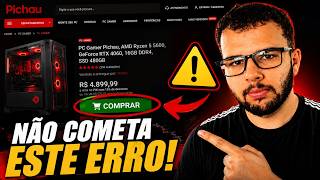Erro Que Todo Mundo Comete ao Comprar na Pichau (Pc gamer, Placa de video, Processador..)⚠️