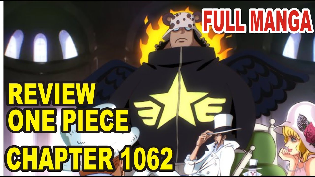 REVIEW ONE PIECE CHAPTER 1062 -  CP0 AKAN KE PULAU EGGHEAD UNTUK MENGHABISI DR VEGAPUNK