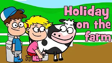 Holiday on the Farm - children's farm animal song | Hooray Kids Songs & nursery rhymes holiday song