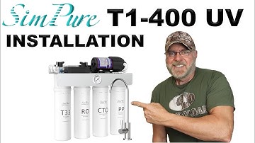 Transform Your Water With Simpure T1-400: Easy UV Tankless Reverse Osmosis System Setup