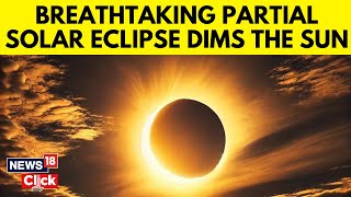 Celebrity 'Beautiful Experience': Enthusiasts Watch Partial Solar Eclipse As Moon Covers The Sun | N18G Wealth