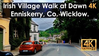 Enniskerry Village 4K Walking Tour at Dawn Wicklow Ireland Disenchanted Filming Location