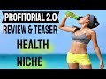 ProfiTORIAL 2.0 Review & Health Teaser ✅ ProfiTORIAL 2.0 Review + Health Teaser ✅✅✅