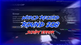 ROUND 208 WORLD RECORD — ThunderBox | COD WaW Custom Zombies (Script Error)