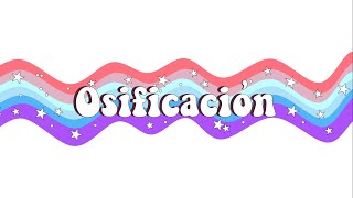 Proceso de osificación: intramembranosa y endocondral