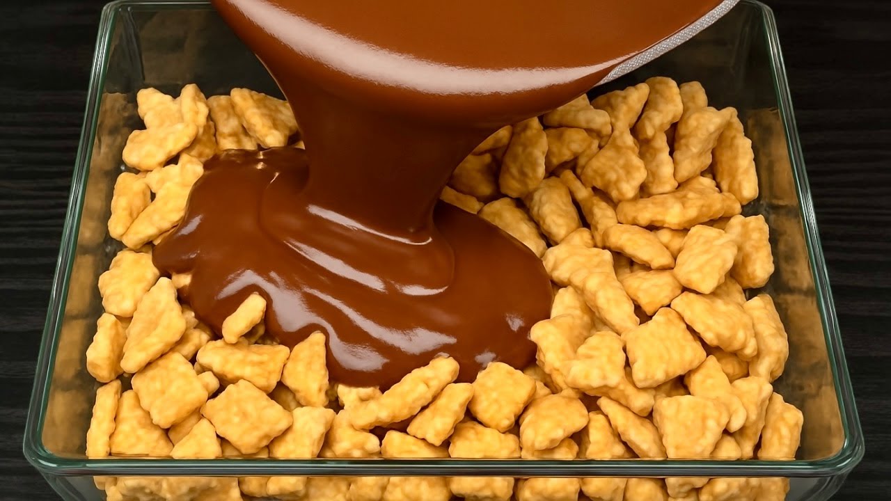 Schokoladendessert in 5 Minuten! OHNE BACKEN, OHNE GELATINE! OHNE EIER 🥚