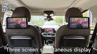 JIUYIN Car Headrest Monitor Tablet Screens Wireless CarPlay Android Auto Review Aliexpress