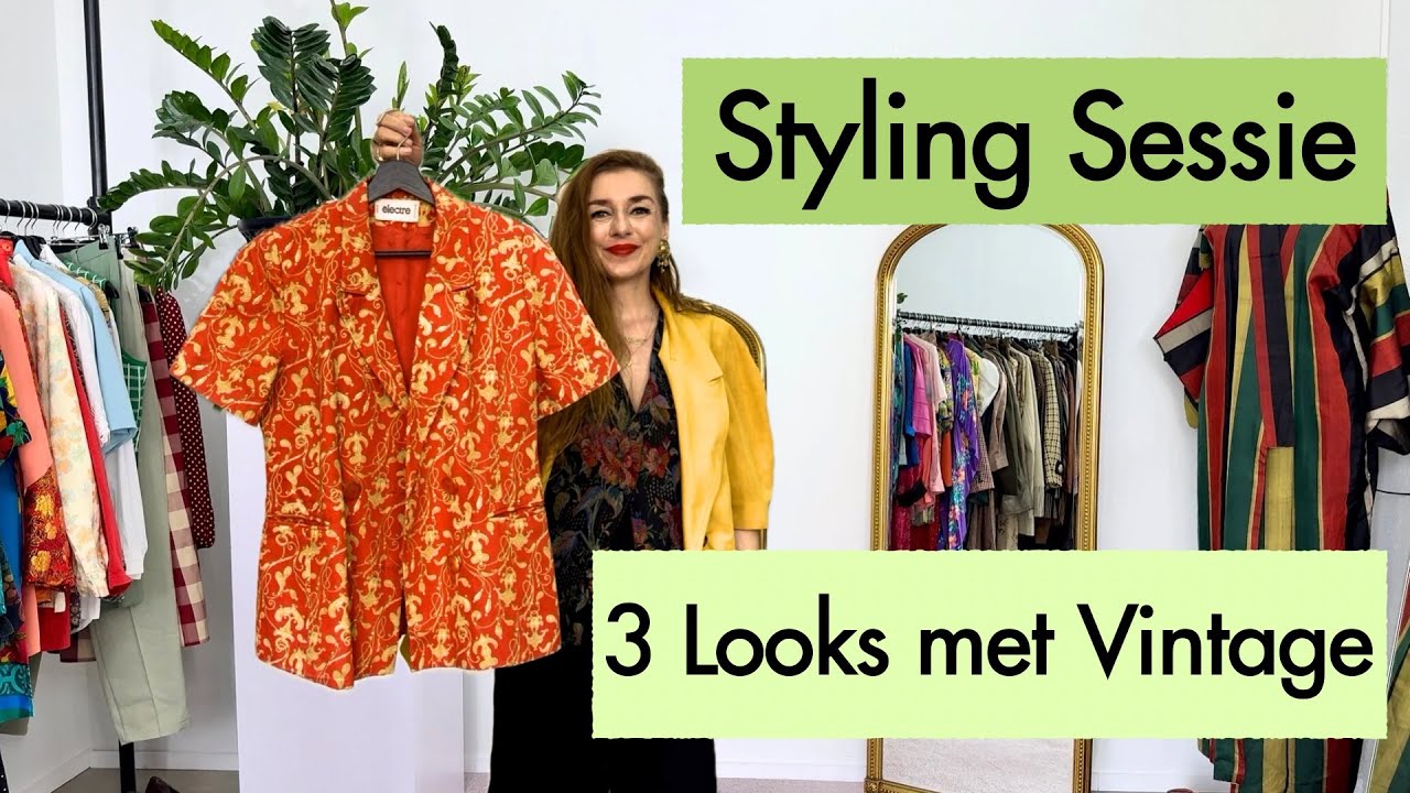 Hoe Zou Jij Deze 3 Vintage Items Stylen? Ik Geef Je Mijn 3  Voorbeelden.