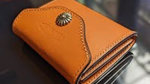 Tutorial for making a wallet--PDF pattern