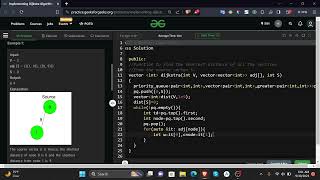 Dijkstra priority queue