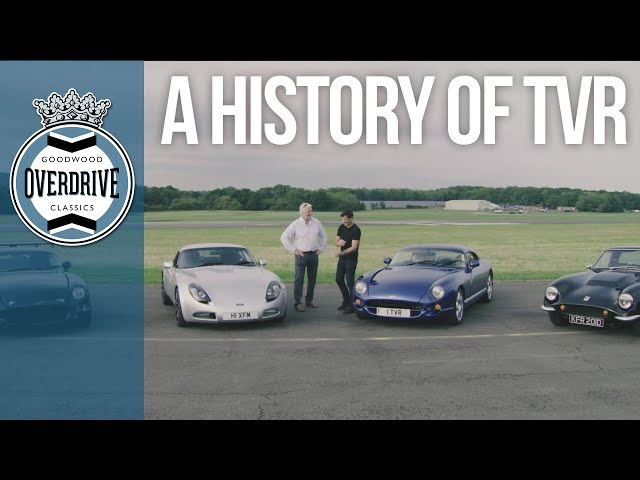 The history of TVR in 4 cars class=