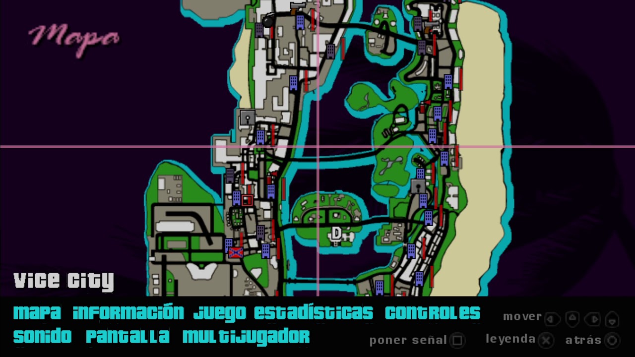 GTA vice city stories Game Map, grand theft auto vice city …