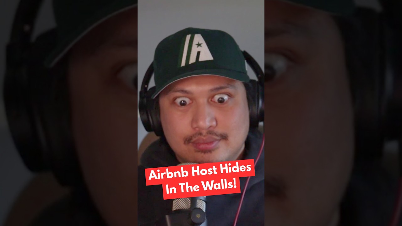 Family Discovers Airbnb Host Hiding Behind The Wall