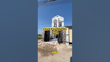 Chỉ 3.1 tỷ Nhà hiện đại xịn sò 5x25 xây 1tr. 1 lầu ở gần UBND Mỹ Hạnh Nam