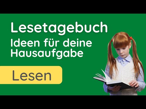 Video: So Führen Sie Ein Lesertagebuch