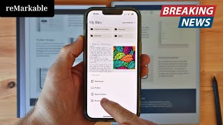 reMarkable Update 3.18 - Document Scanner