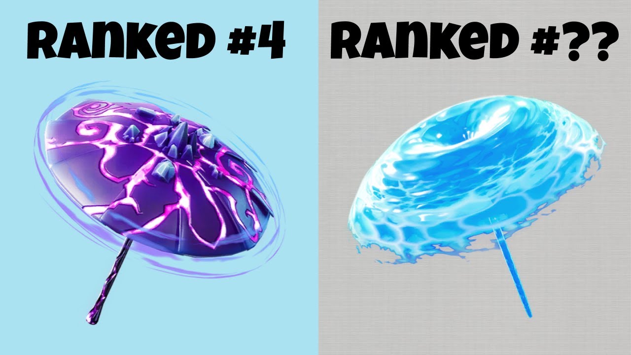 Ranking EVERY UMBRELLA In Fortnite From Worst To Best! (Ranking