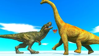 Animal Revolt - TREX vs BRACHIO/THERI/ALLO and more [Ep.2] screenshot 3