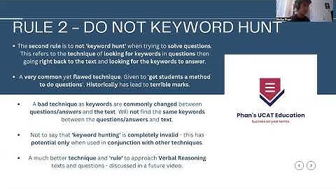 THREE FUNDAMENTAL VERBAL REASONING RULES I Phan
