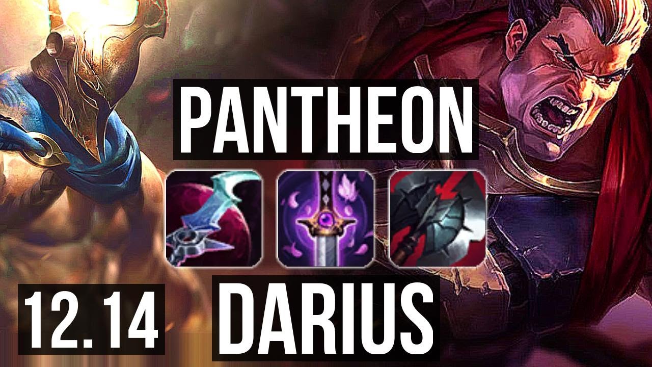 PANTH vs DARIUS (TOP) | 15/1/5, Legendary, 800K mastery, 300+ games | NA Master | 12.14
