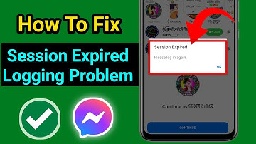 How to fix session expired logging problem on messenger (update 2025) | logging session expired