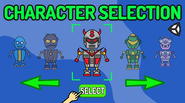 Unity Character/Skin Selection Menu - Easy Unity Tutorial