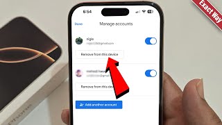 iPhone 16/16 Pro Max: How To Remove Google Account From iPhone