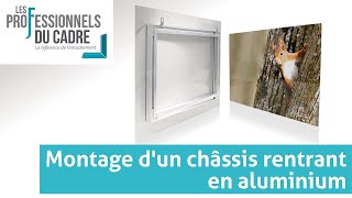 Châssis pour toile châssis à clés pour peinture - Destock Cadre