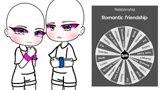 Romantic friendship (wheel challenge)
