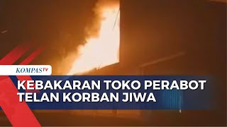 Akibat Kebakaran Toko Perabot, Seorang Pegawai Meninggal Dunia