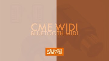 WIDI MASTER LATENCY RANGY POLYPHONIC TEST PROTOTYPE III APRIL 2020