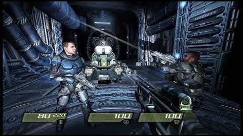 Quake 4 - Nexus Hub Tunnels - Part 12 [No Commentary]