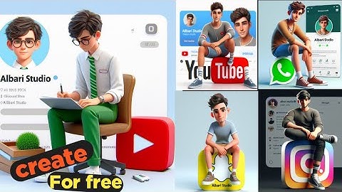 how to create 3D Ai social media boy images|Viral photo editing| Bing image create Ai tutorial