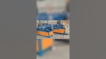 chain link fence machine working video | wire mesh machine factory
